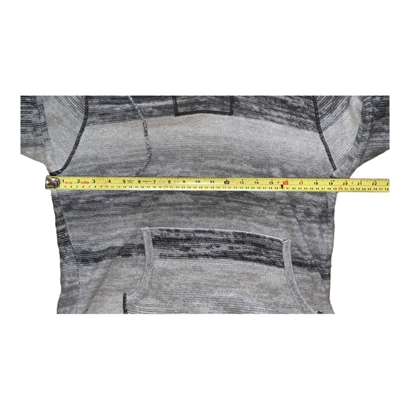 DJAB men’s hoddie 100% cotton grey pull over sweater with hood Large - Picture 5 of 7